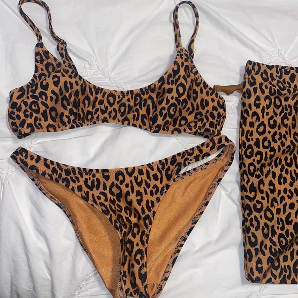Triangl Maci leopard bikini